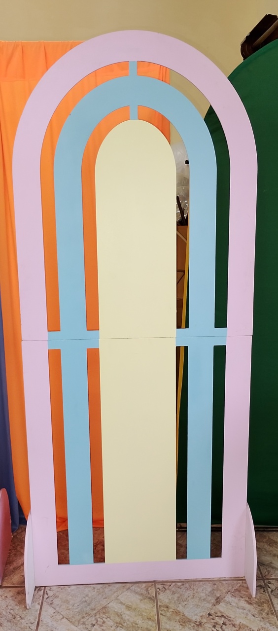 Painel Arco Iris - Cia da Festa
