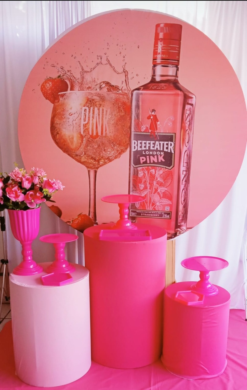 Drink Rosa - Cia da Festa