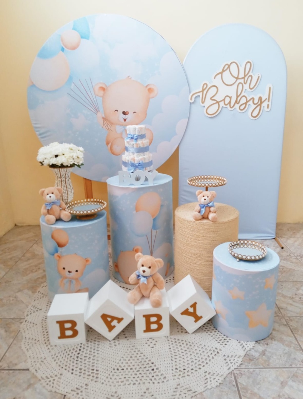 Urso Azul - Cia da Festa