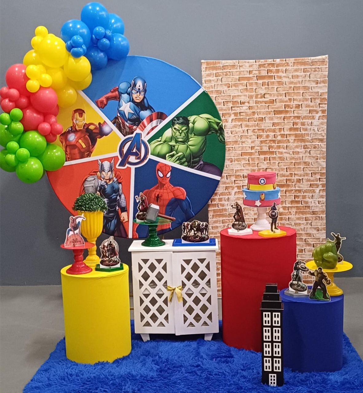 1 Metro Balões  - Cia da Festa