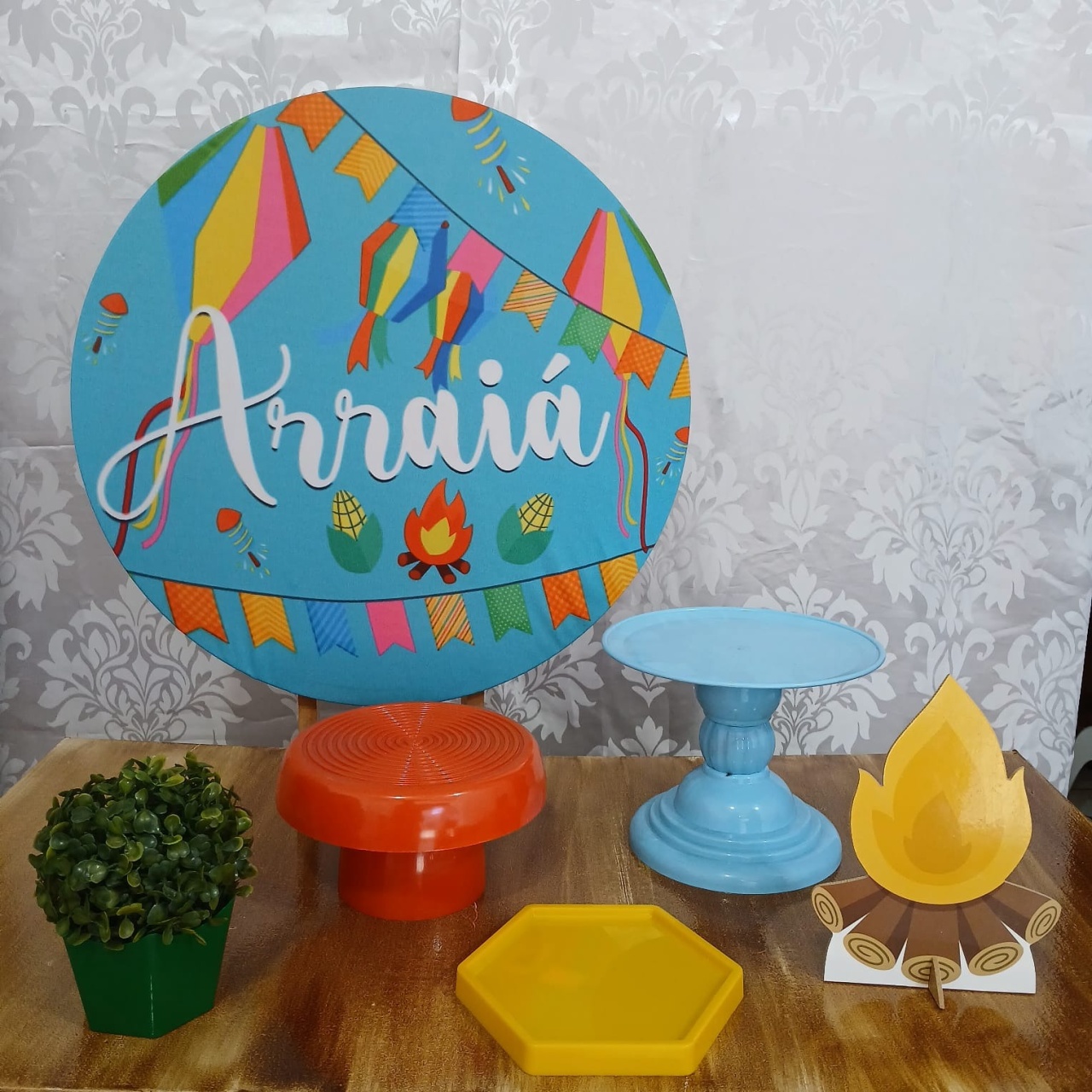 Arraia Dia Mini Kit - Up festas pague e monte 
