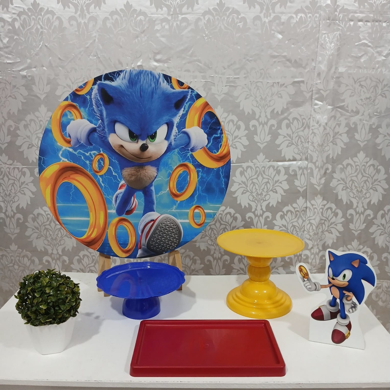 Sonic Mini Kit - Up festas pague e monte 