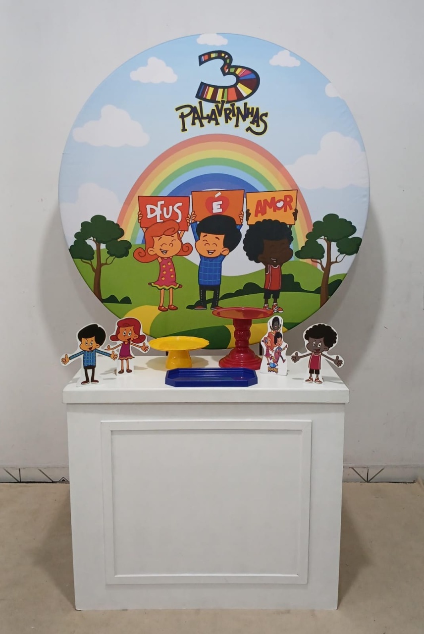 3 Palavrinhas Bronze - Up festas pague e monte 
