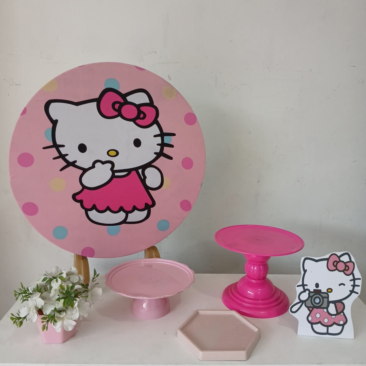 Hello Kitty Essencial  - Up festas pague e monte 