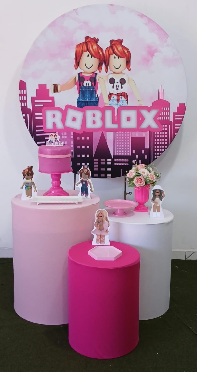 Roblox Menina Prata  - Up festas pague e monte 