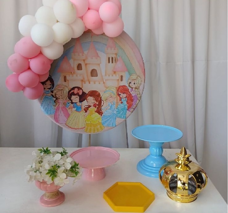 Princesas Cute Mini Kit - Up festas pague e monte 
