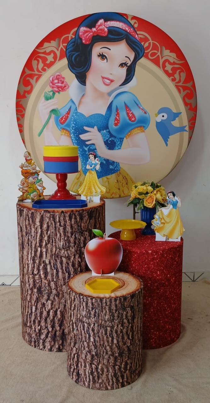 Branca de Neve Prata 2 - Up festas pague e monte 