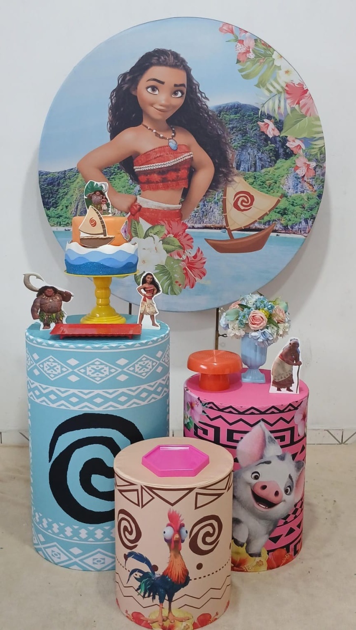 Moana Jovem Prata  - Up festas pague e monte 