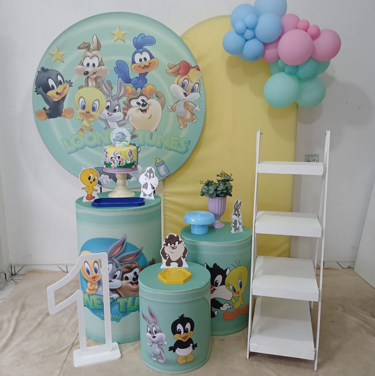  Looney Tunes Diamante  - Up festas pague e monte 