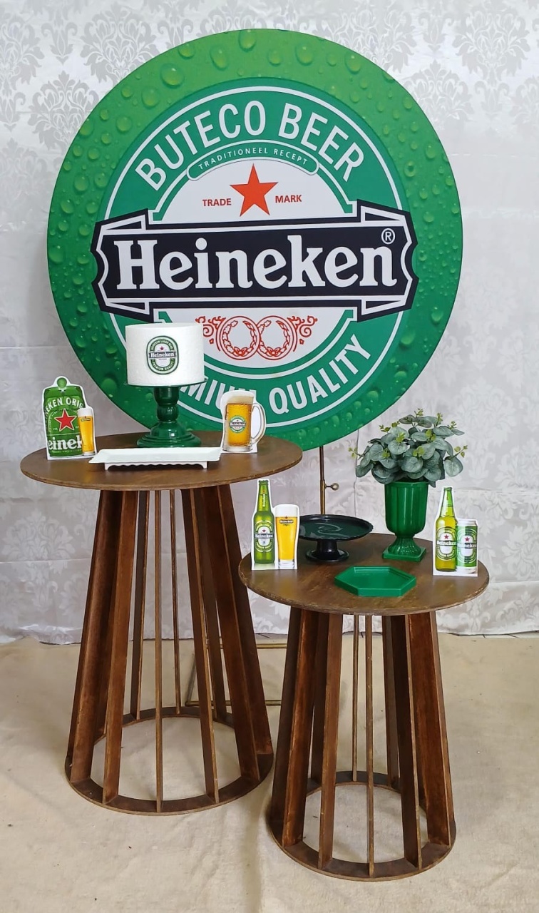 Heineken Mesa Cone  - Up festas pague e monte 
