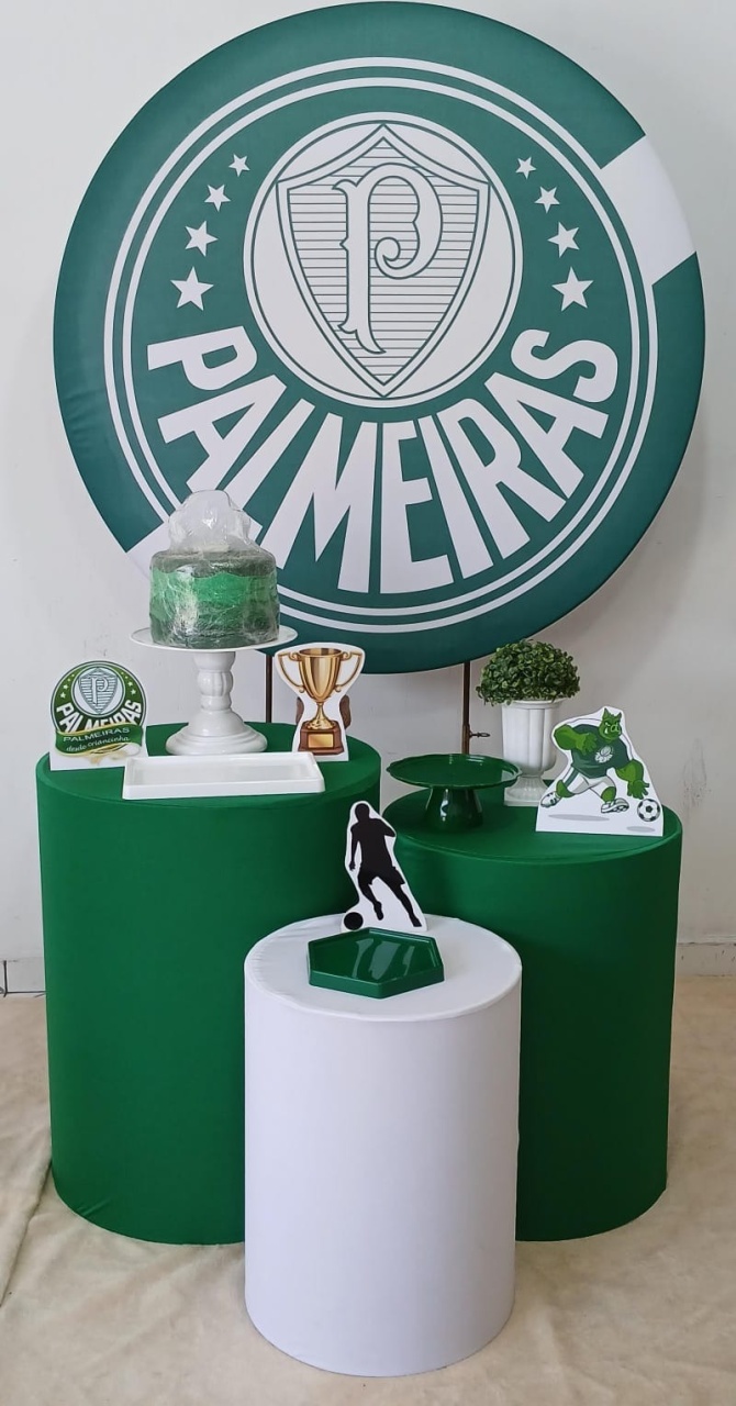 Palmeiras Prata - Up festas pague e monte 