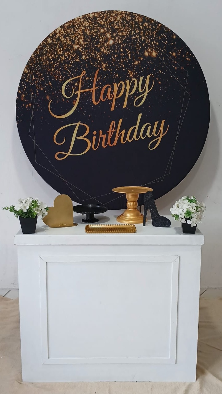 Happy Birthday Bronze  - Up festas pague e monte 