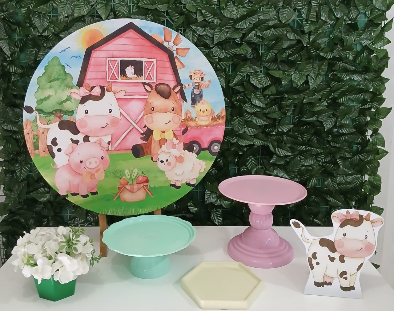 Fazendinha Essencial Mini Kit - Up festas pague e monte 