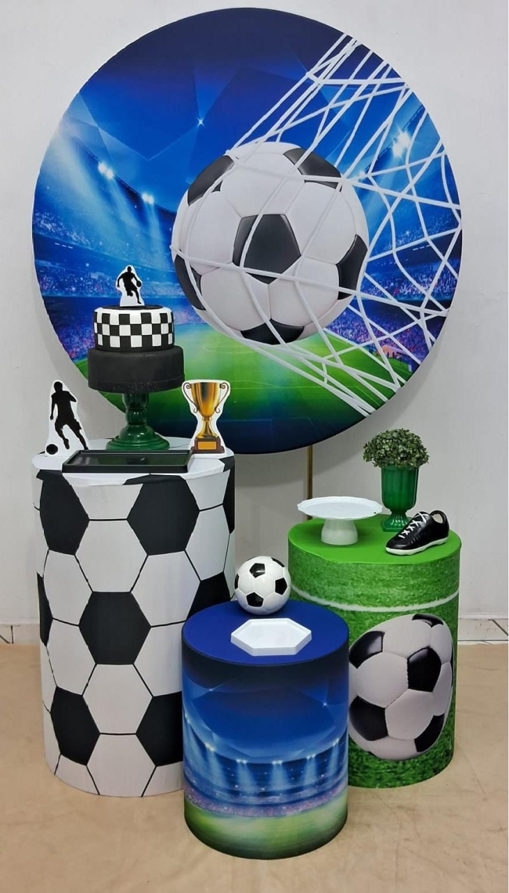 Futebol Prata - Up festas pague e monte 