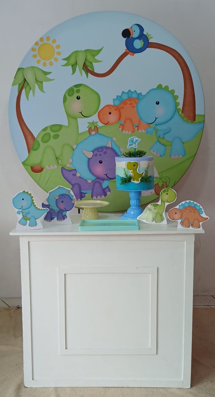  Dino Baby Bronze   - Up festas pague e monte 