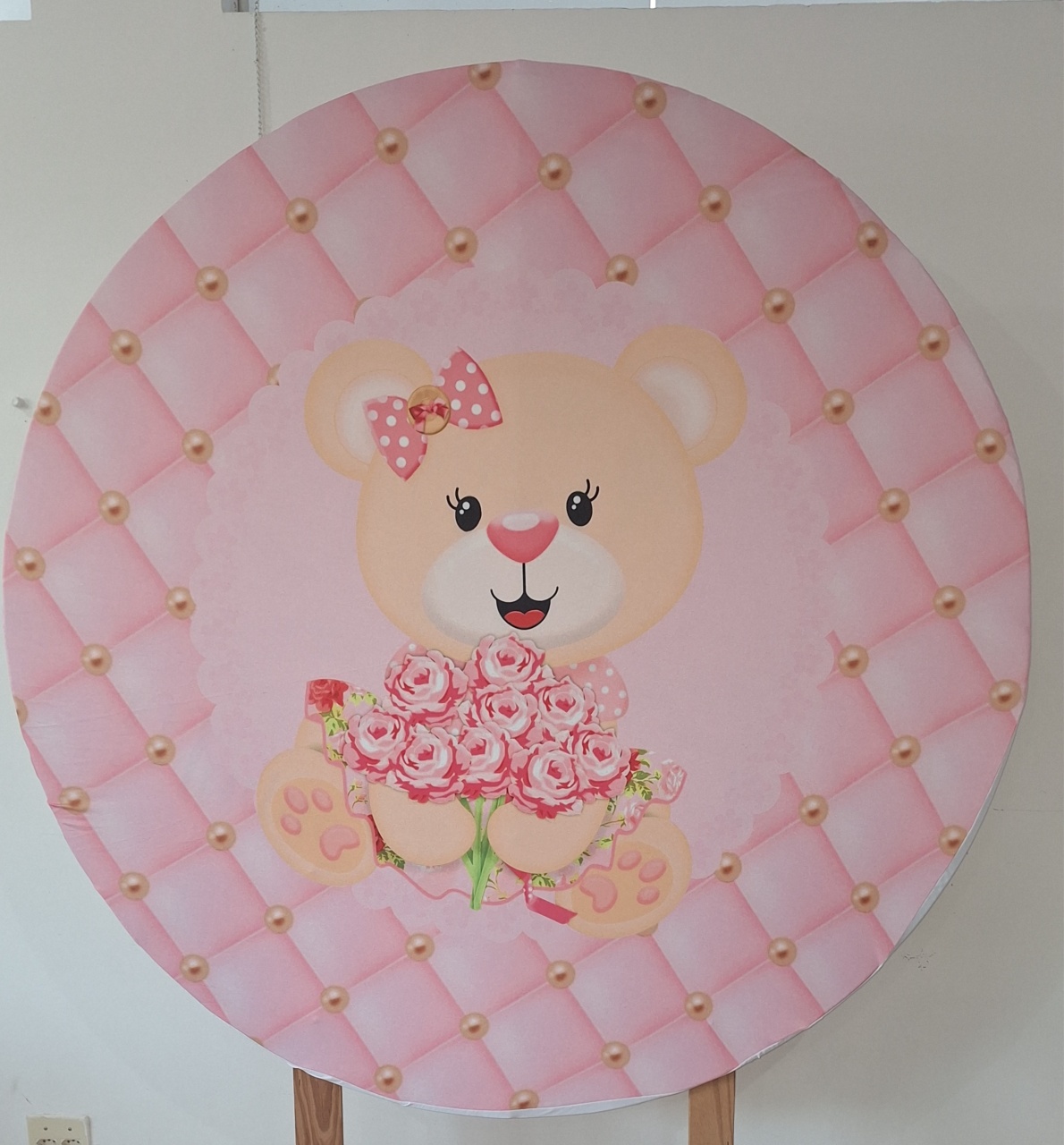 Painel Ursinha Realeza - SonikaDecoracaohttps://wa.me/message/Q2BS5PB4ZSIYH1