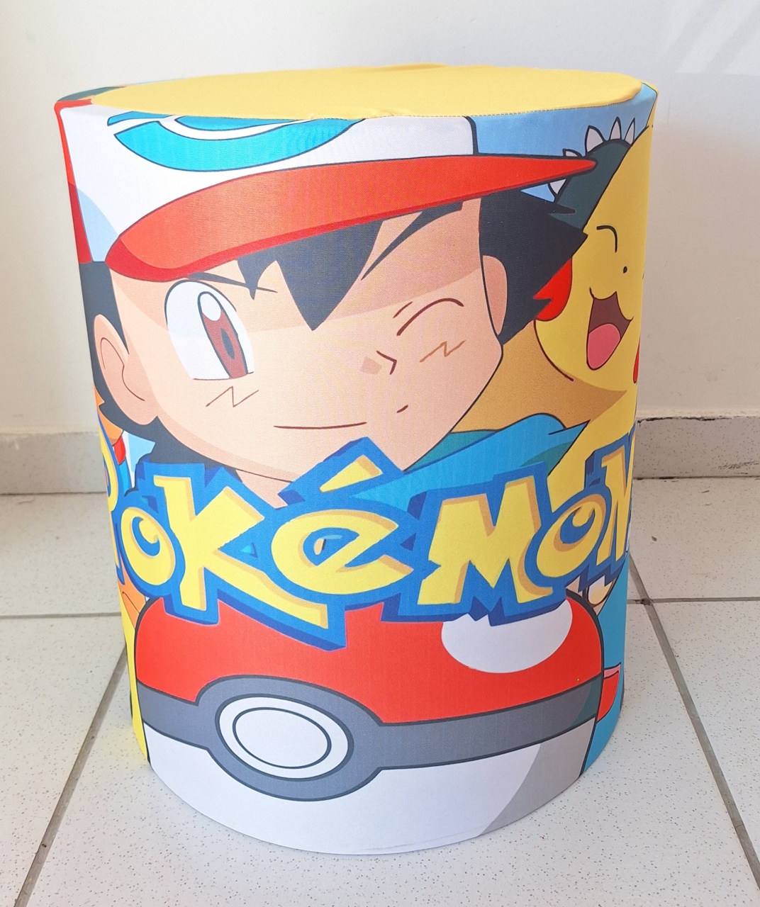Capa Cilindro Pokemon P - SonikaDecoracaohttps://wa.me/message/Q2BS5PB4ZSIYH1