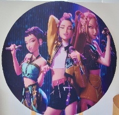 Painel Guerreiras Do  K-Pop  - SonikaDecoracaohttps://wa.me/message/Q2BS5PB4ZSIYH1