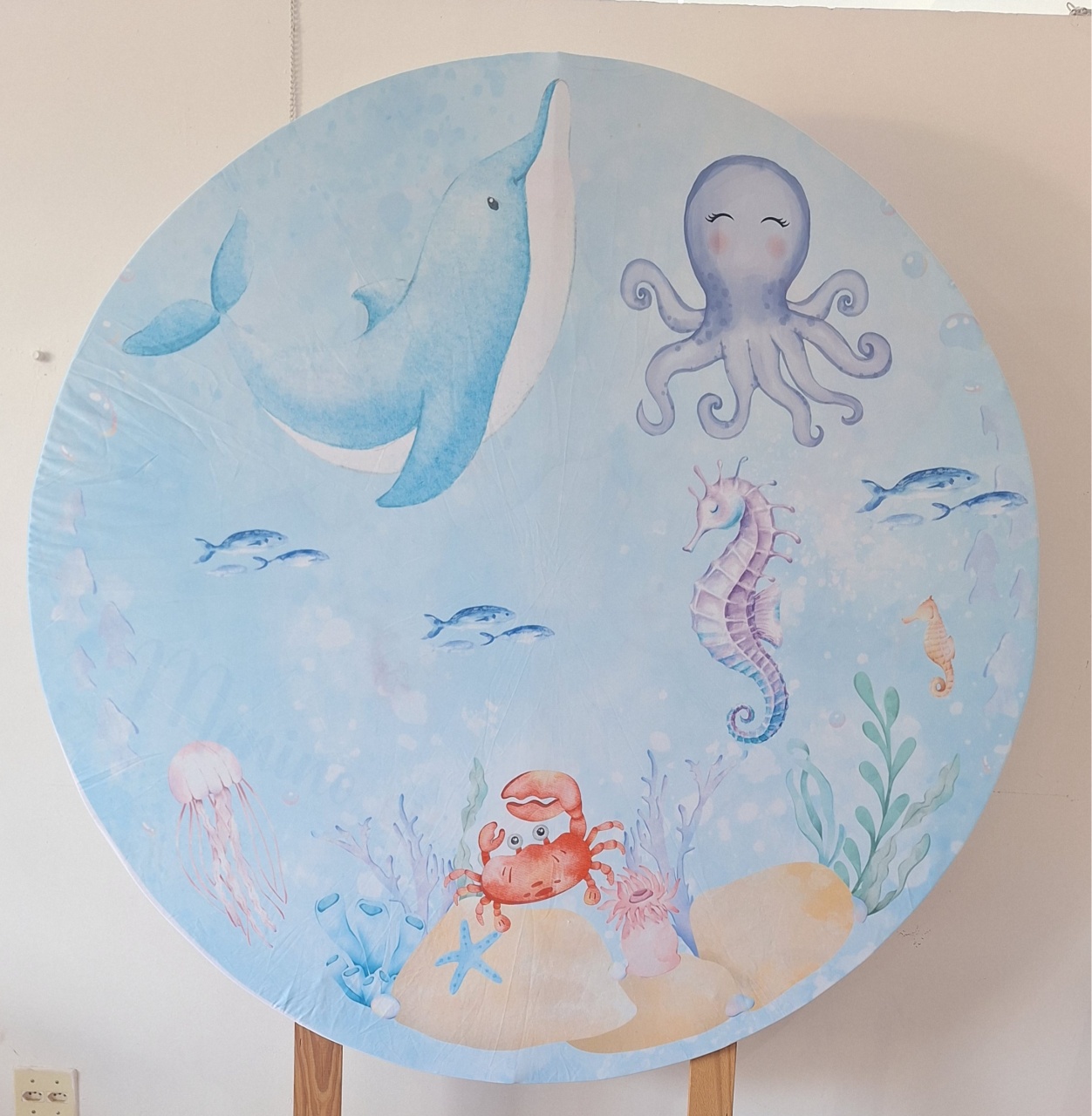 Painel Fundo Do Mar - SonikaDecoracaohttps://wa.me/message/Q2BS5PB4ZSIYH1