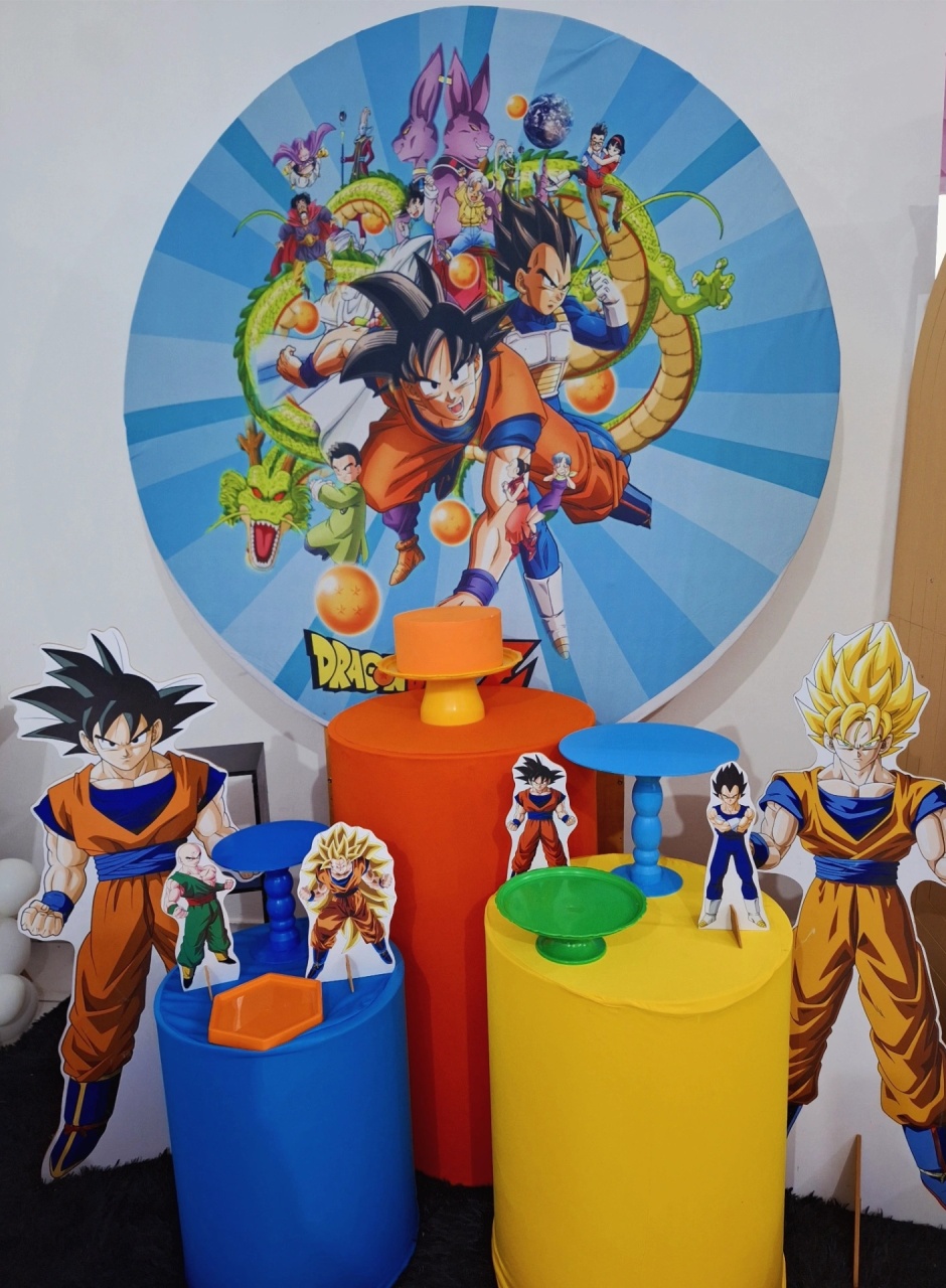 Decoração Dragon Boll  - SonikaDecoracaohttps://wa.me/message/Q2BS5PB4ZSIYH1