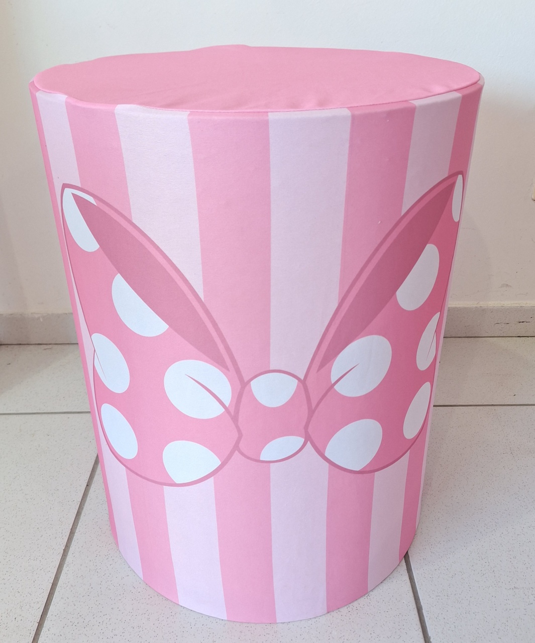 Capa Cilindro Minney M Rosinha - SonikaDecoracaohttps://wa.me/message/Q2BS5PB4ZSIYH1