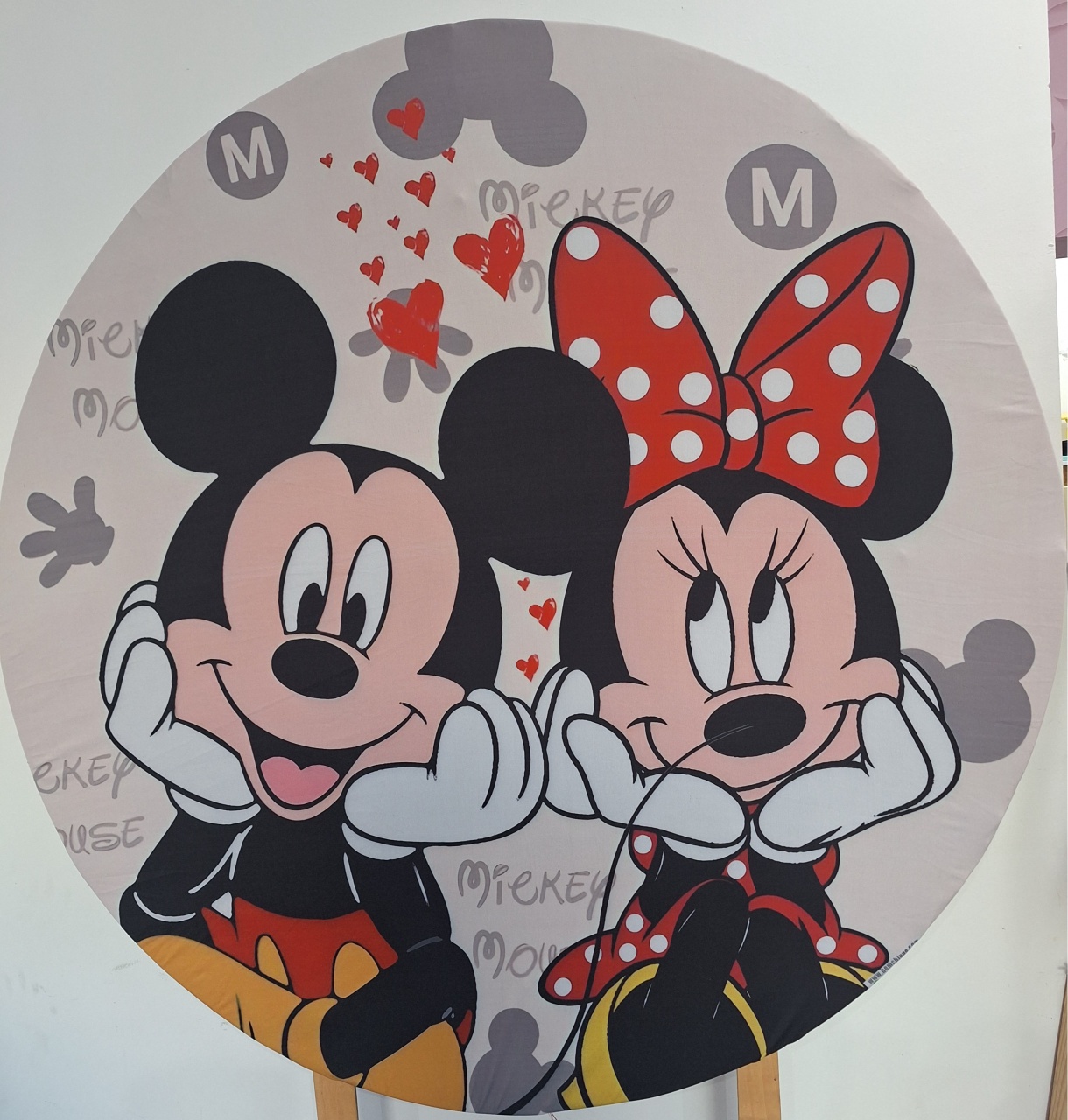 Painel Mickey E Minney - SonikaDecoracaohttps://wa.me/message/Q2BS5PB4ZSIYH1