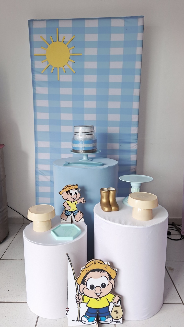 Kit Chico Bento - SonikaDecoracaohttps://wa.me/message/Q2BS5PB4ZSIYH1