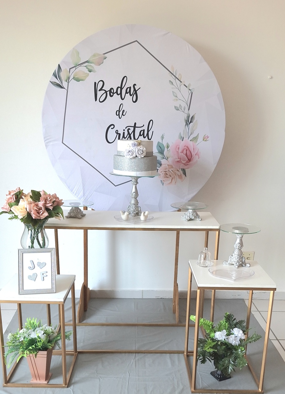 Kit  Bodas de Cristal  - SonikaDecoracaohttps://wa.me/message/Q2BS5PB4ZSIYH1