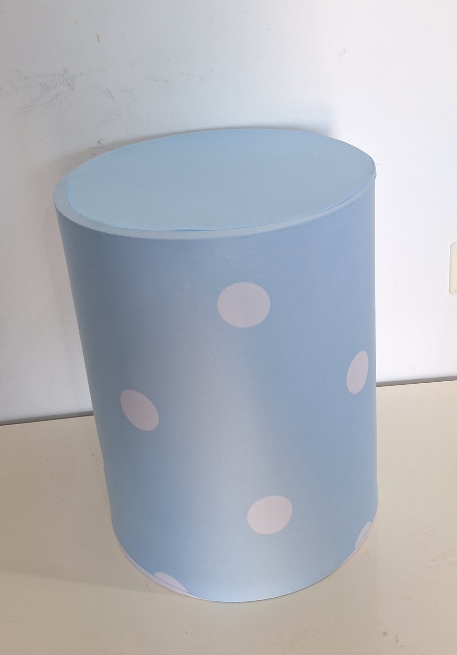 Capa Cilindro Bolinha /Elefante M - SonikaDecoracaohttps://wa.me/message/Q2BS5PB4ZSIYH1