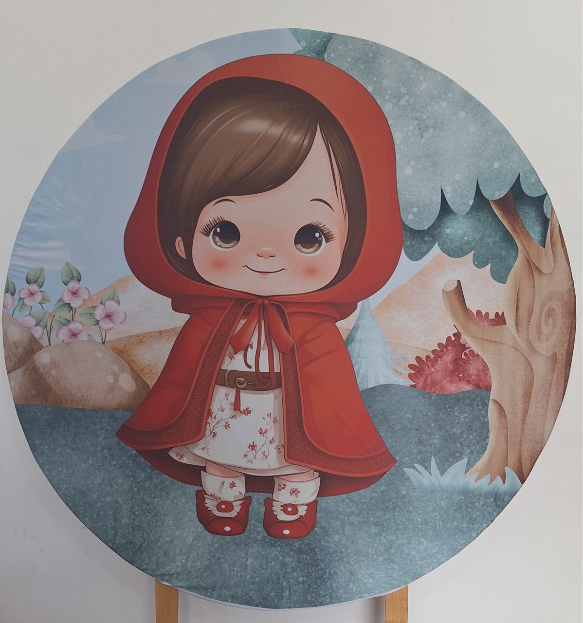 Painel Chapeuzinho Vermelho - SonikaDecoracaohttps://wa.me/message/Q2BS5PB4ZSIYH1