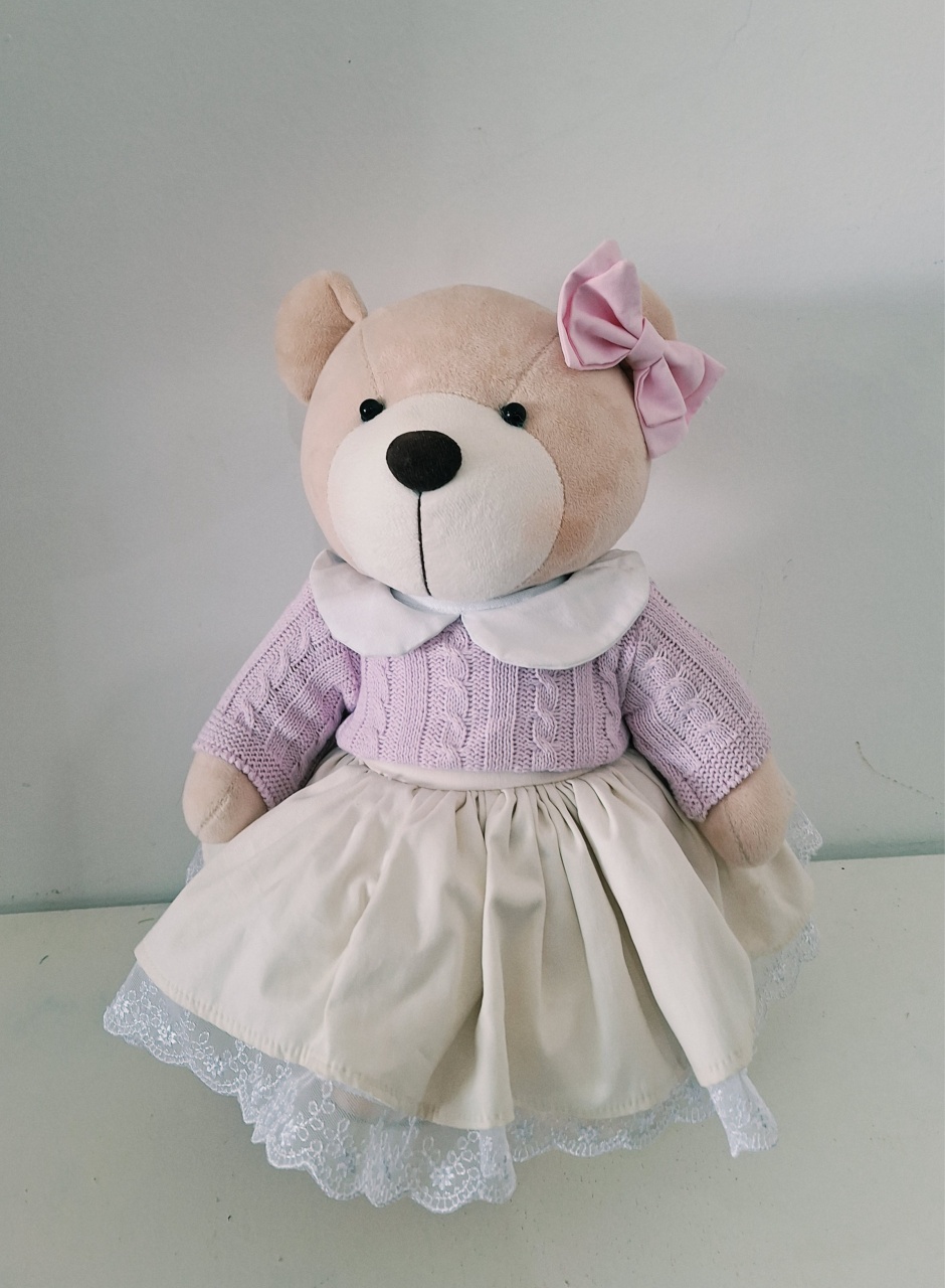 Ursinho Rosa - SonikaDecoracaohttps://wa.me/message/Q2BS5PB4ZSIYH1