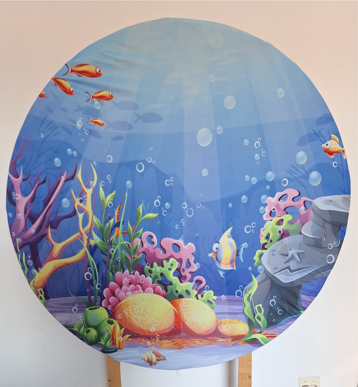Painel Fundo Do Mar 1 - SonikaDecoracaohttps://wa.me/message/Q2BS5PB4ZSIYH1