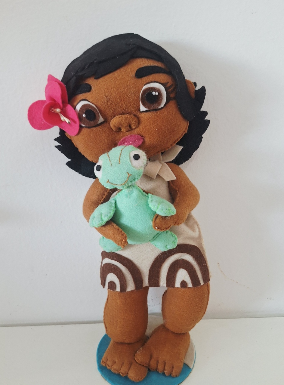 Personagem Moana Beby - SonikaDecoracaohttps://wa.me/message/Q2BS5PB4ZSIYH1