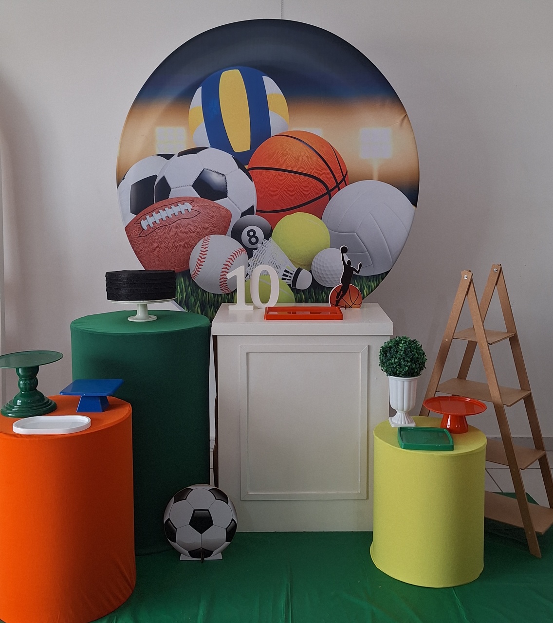 Kit1/3 Esporte   - SonikaDecoracaohttps://wa.me/message/Q2BS5PB4ZSIYH1