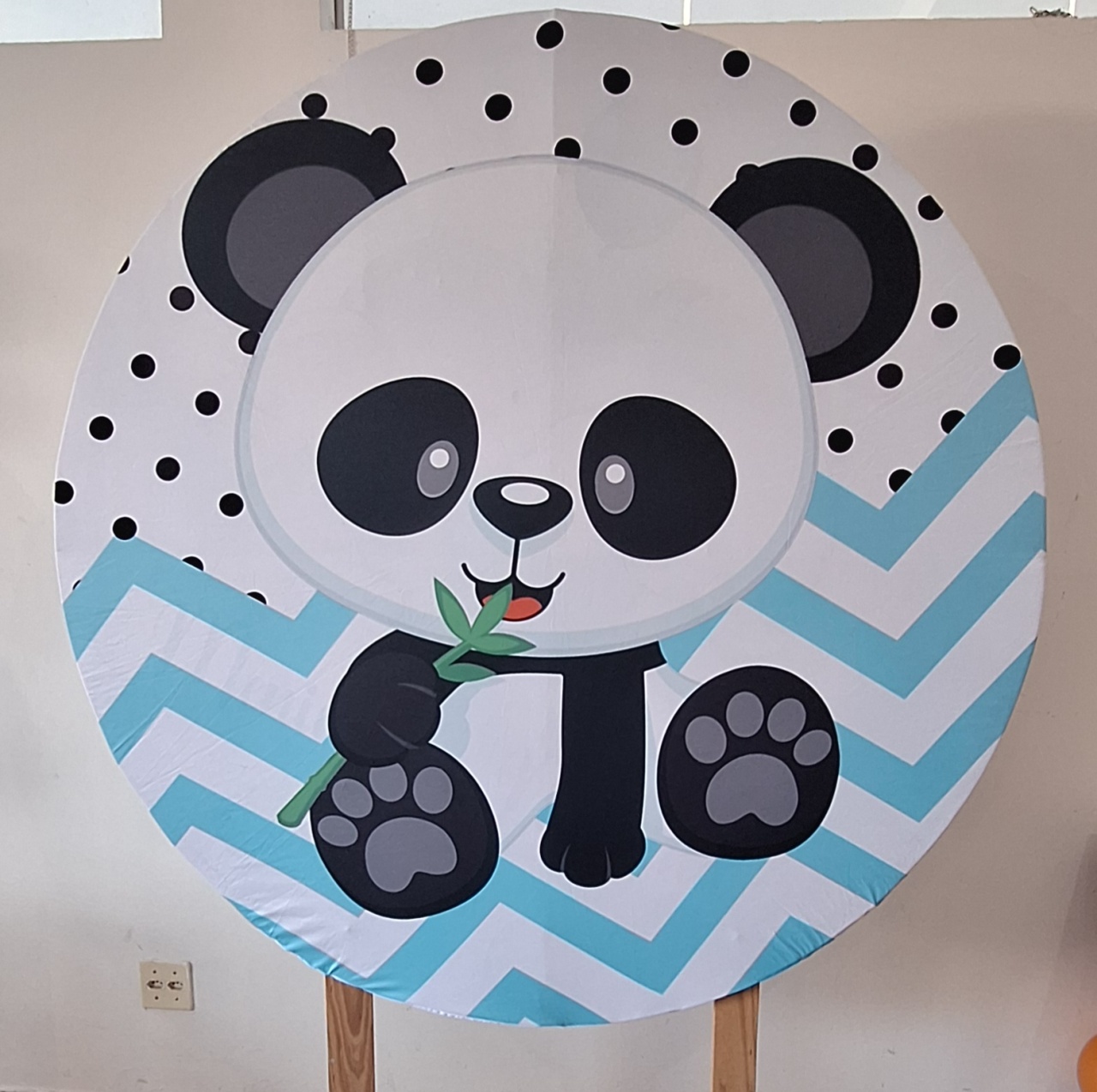 Painel Panda Azul - SonikaDecoracaohttps://wa.me/message/Q2BS5PB4ZSIYH1