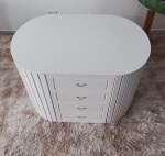 Mesa Cômoda Branca 3/1 - imagem 2