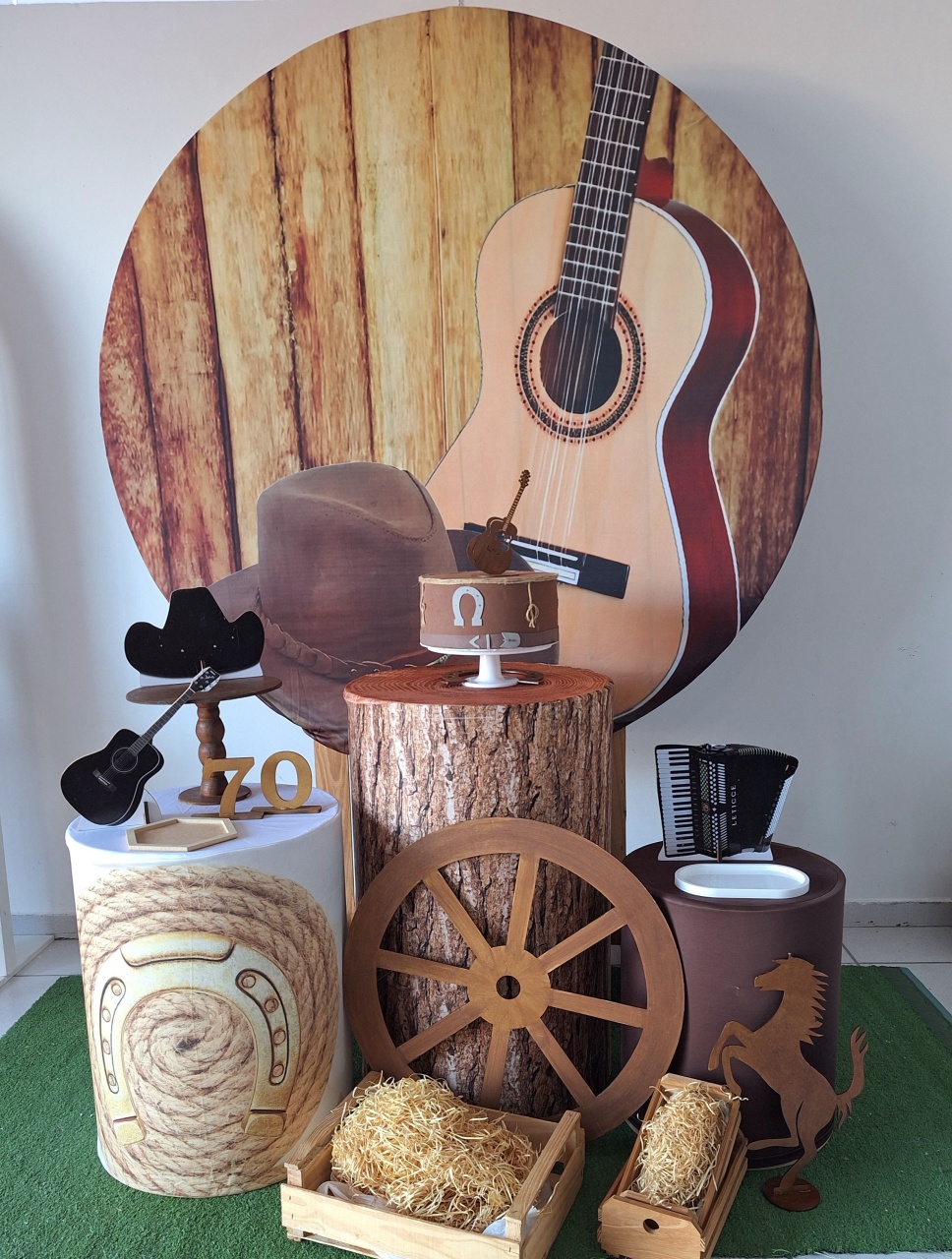 Kit 1/1 Sertanejo  - SonikaDecoracaohttps://wa.me/message/Q2BS5PB4ZSIYH1