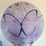 Painel Borboleta Lilas  - imagem 2