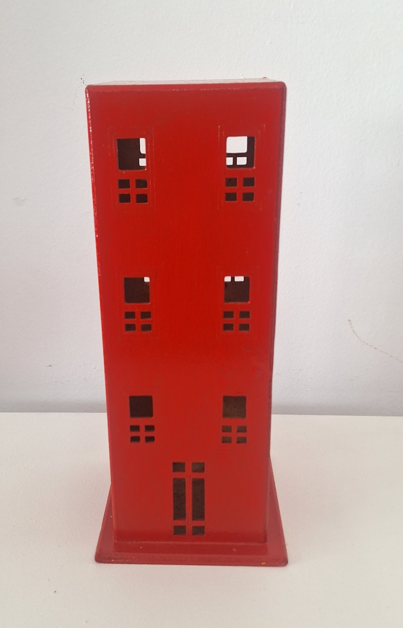 Predio Vermelho - SonikaDecoracaohttps://wa.me/message/Q2BS5PB4ZSIYH1