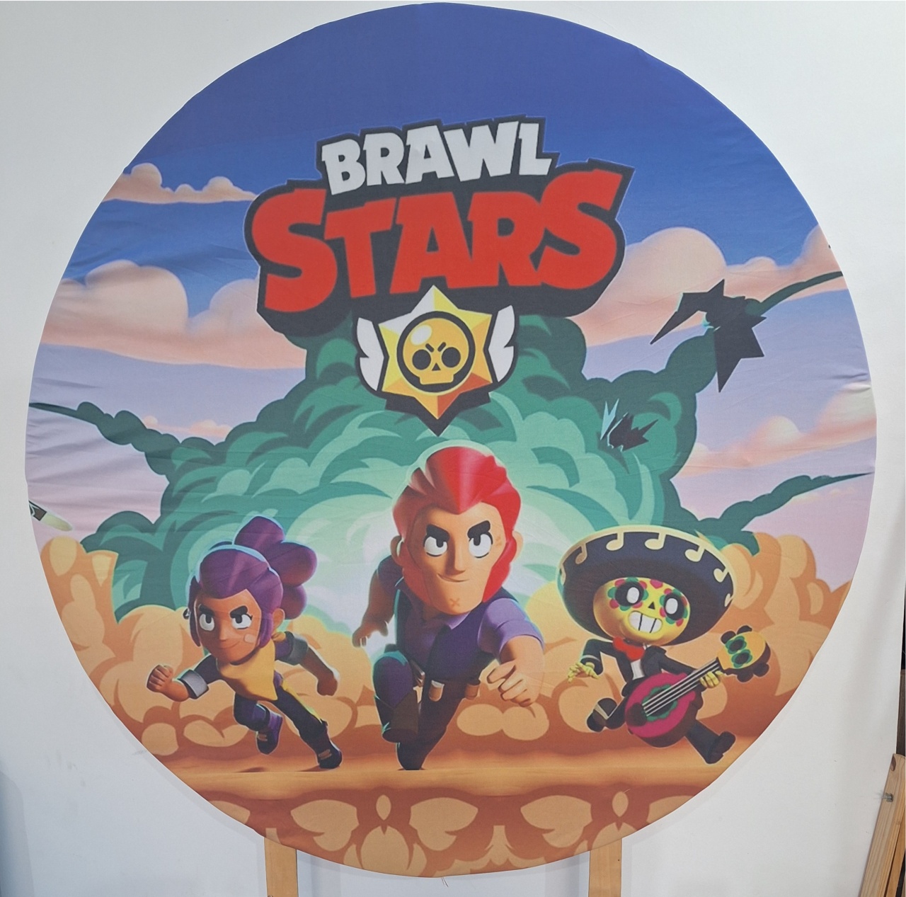 Painel Brawl Stars - SonikaDecoracaohttps://wa.me/message/Q2BS5PB4ZSIYH1