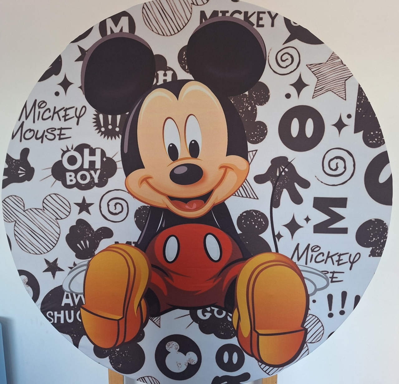 Painel Mickey Mouse - SonikaDecoracaohttps://wa.me/message/Q2BS5PB4ZSIYH1