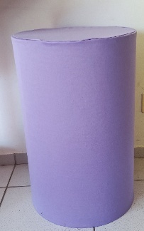 Capa Cilindro M Lilas   - SonikaDecoracaohttps://wa.me/message/Q2BS5PB4ZSIYH1