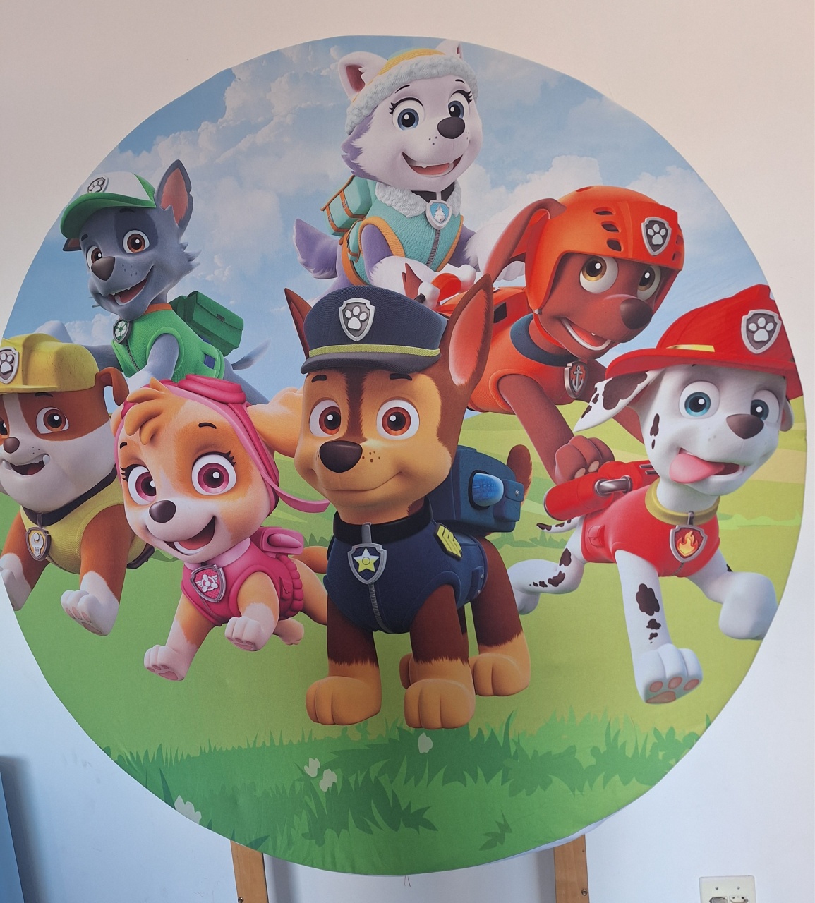 Painel Patrulha Canina Turminha - SonikaDecoracaohttps://wa.me/message/Q2BS5PB4ZSIYH1