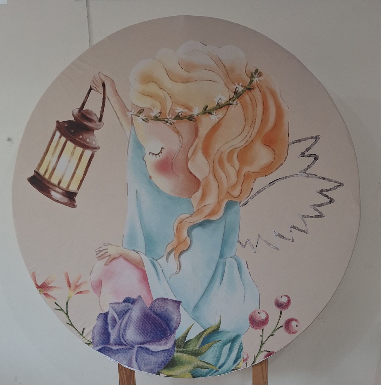 Painel Batizado Menina - SonikaDecoracaohttps://wa.me/message/Q2BS5PB4ZSIYH1
