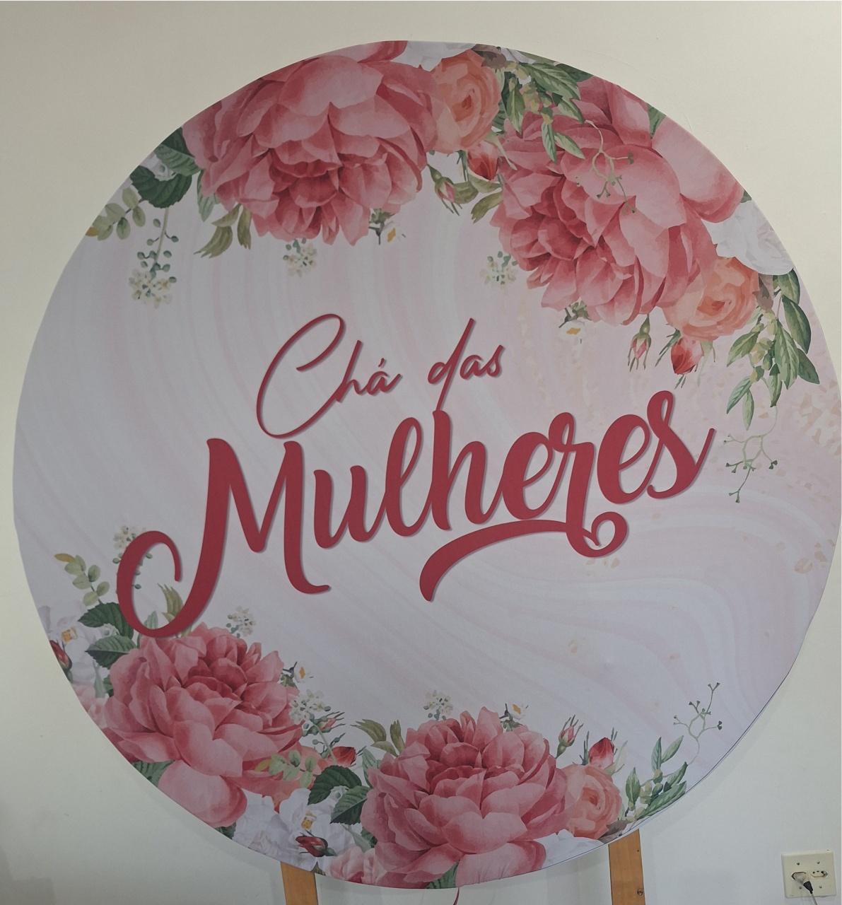 Painel Cha das Mulheres - SonikaDecoracaohttps://wa.me/message/Q2BS5PB4ZSIYH1