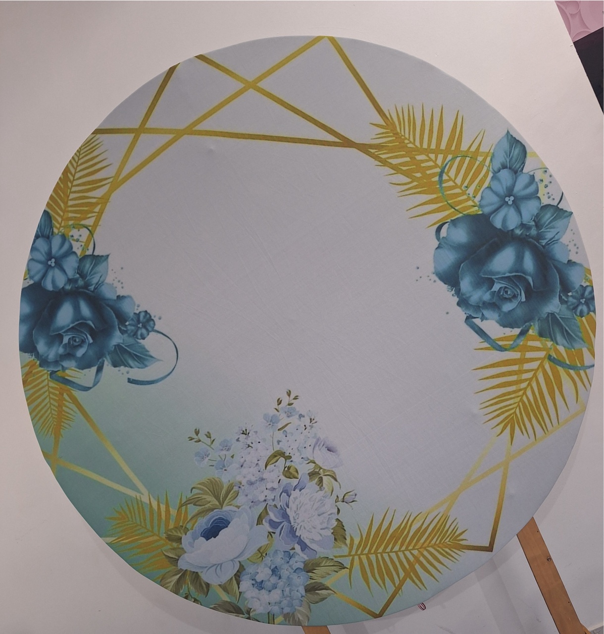 Painel Floral Turquesa - SonikaDecoracaohttps://wa.me/message/Q2BS5PB4ZSIYH1