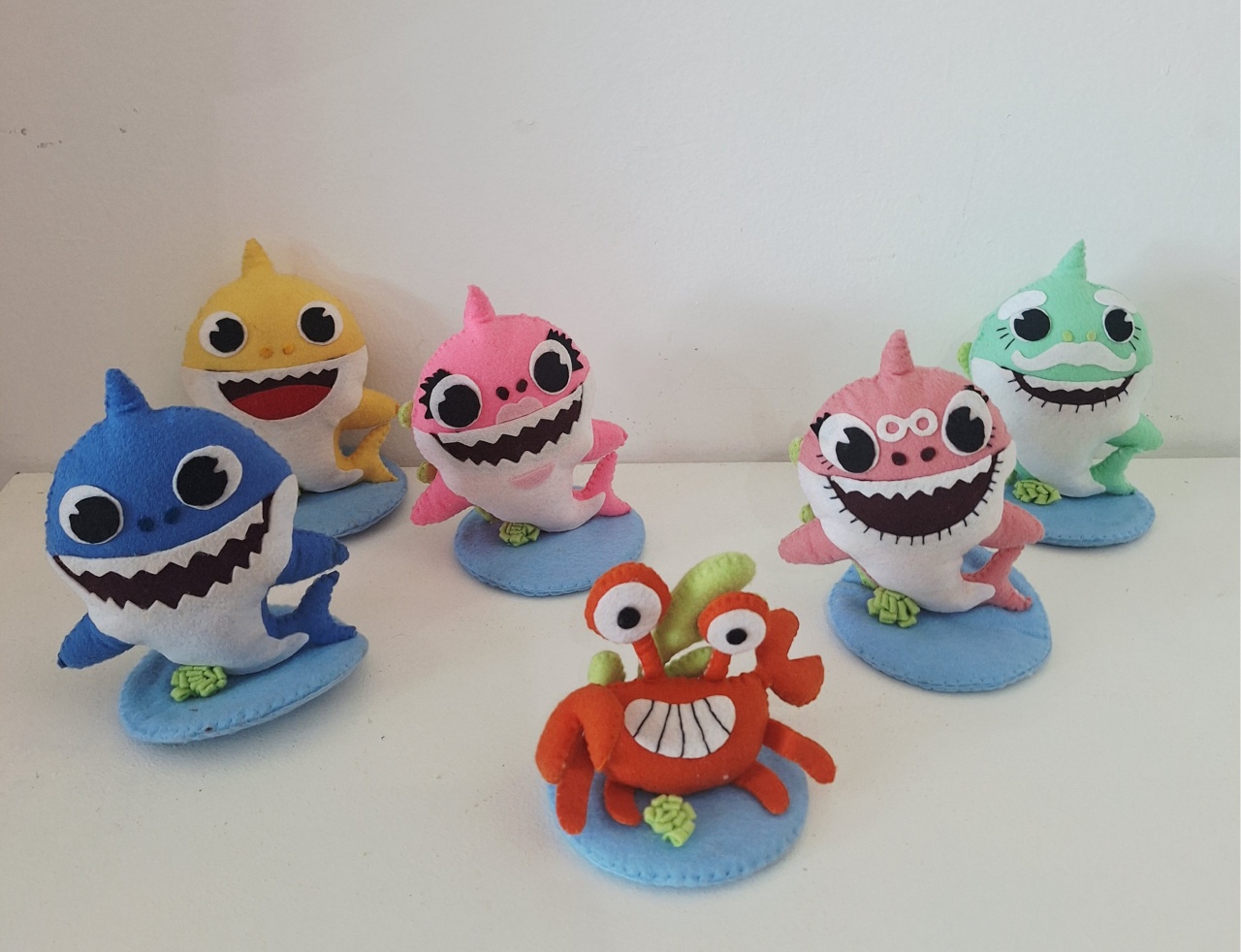 Personagem Beby Shark - SonikaDecoracaohttps://wa.me/message/Q2BS5PB4ZSIYH1