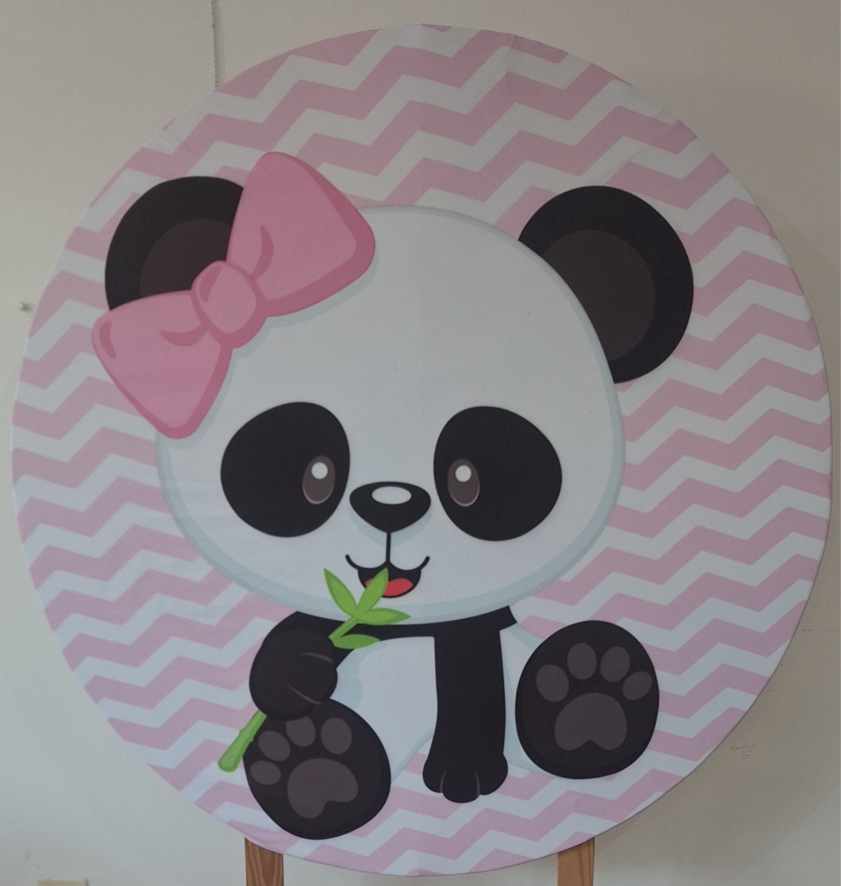 Painel Panda Rosa - SonikaDecoracaohttps://wa.me/message/Q2BS5PB4ZSIYH1