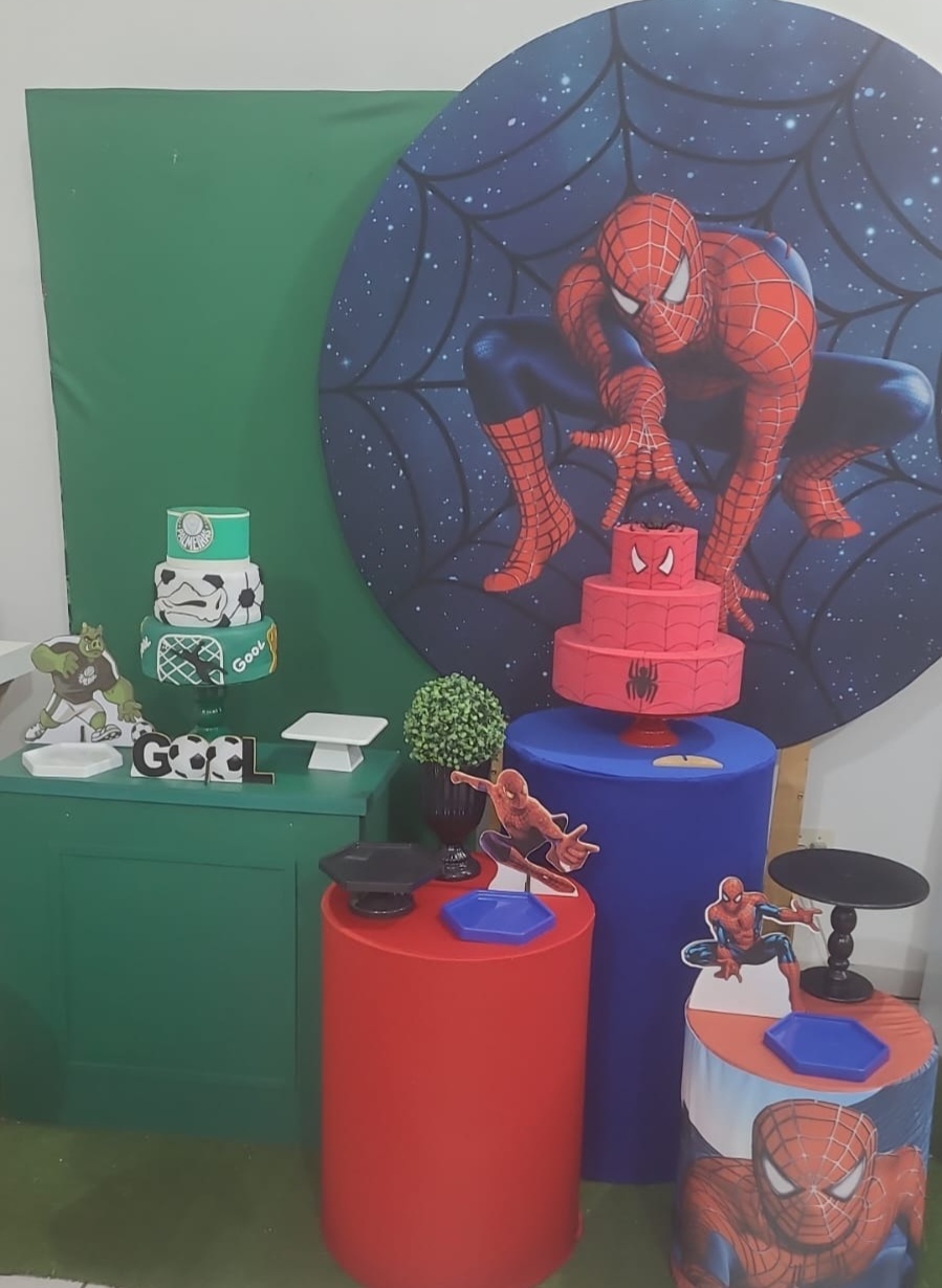 Kit Homem Aranha C/ Palmeiras - SonikaDecoracaohttps://wa.me/message/Q2BS5PB4ZSIYH1