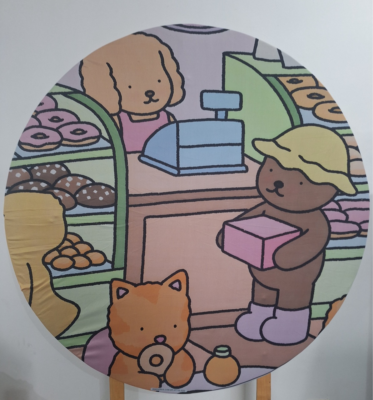 Painel Bobbie Goods - SonikaDecoracaohttps://wa.me/message/Q2BS5PB4ZSIYH1